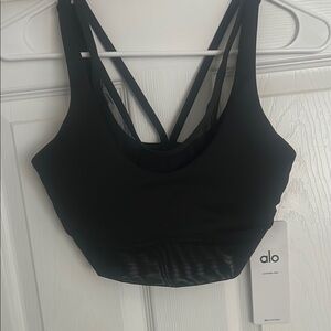 All Yoga Black Women’s Airlift Double Trouble Sports Bra Size XS (brand new)